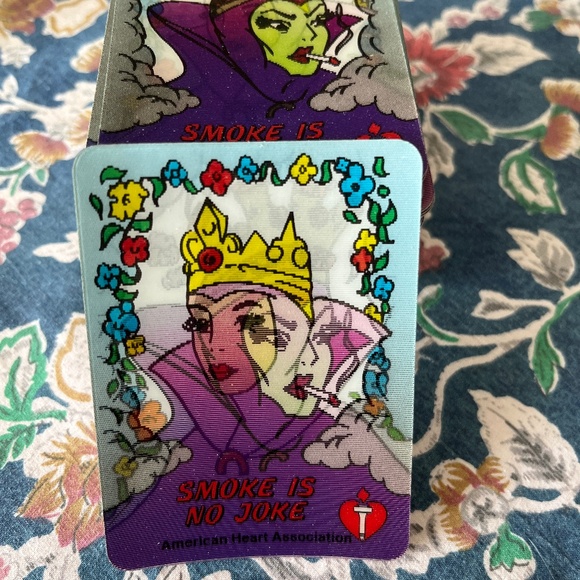 59 American Heart Association Lenticular Cards- Smoke Is No Joke-Vintage Cards - Picture 5 of 5